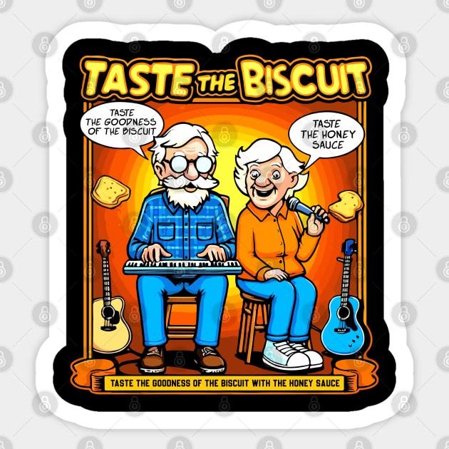 Taste The Biscuit Sticker by Franstyas